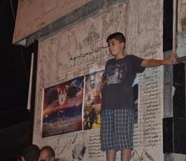 الجهاد الاسلامي تنظم مسيرة في مخيم الشاطئ تضامناً مع انتفاضة القدس  (9)