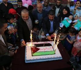 حفل بعيد ميلادأبناء الاسرى من النطف المهربة ‫(1)‬ ‫‬