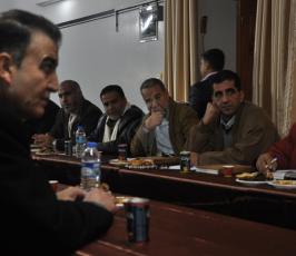 مركز اطلس ينظم ندوة بعنوان"المشهد الفلسطيني ؟
