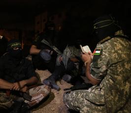 سرايا القدس تقضي رباطها في ليلة السادس من رمضان بالدعاء والصلاة ‫(1)‬