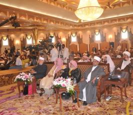 وزير الاوقاف وخطيب الاقصى يشاركان في ندوة تعظيم شعائر الحج