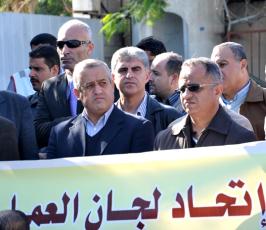 وقفة تضامنية تنديداً باعتداء قوات الاحتلال على مراكز حقوقية بالضفة المحتلة
