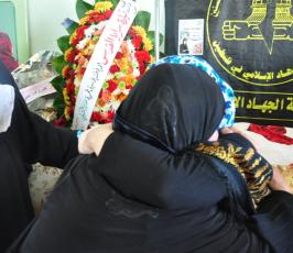 خنساء فلسطين تزور المحررة هناء شلبى