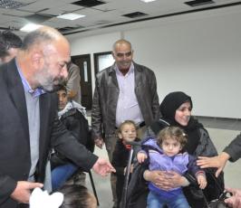 اطفال غزى الجرحى