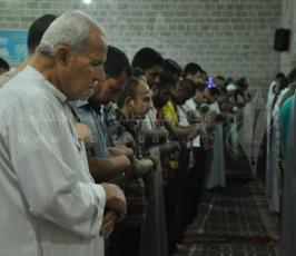 ليلة القدر في مساجد غزة