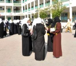 الرابطة الاسلامية تنظم حملة استقبال طلبة توجيهى