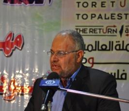  بالصور  الحملة العالمية للعودة الى فلسطين تنظم مهرجان  العودة  السينمائى فى غزة