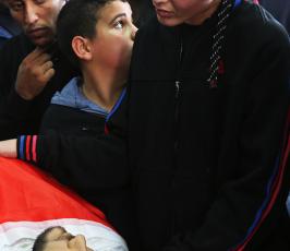 تشييع جثماني الشهيدين ليث مناصره21 عام وأحمد أبو العيش ‫(30925196)‬ ‫‬