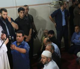 بالصورجماهير غفيرة تشيع شهيد سرايا القدس بمشاركة قيادات فلسطينية من كافة الفصائ ‫(38797848)‬ ‫‬