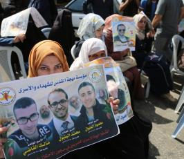 مهجة القدس ولجنة الأسرى بغزة تنظمان مهرجان الانتصار للأسرى المضربين ‫(29681043)‬ ‫‬