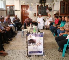 قيادة الجهاد الإسلامي بغزة تقدم التهنئة لعوائل الشهداء بعد أداء مناسك الحج ‫(35127814)‬ ‫‬.jpeg