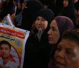 اعتصام أهالي الأسرى الأسبوعي  (7)