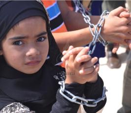 خيمة تضامن مع الاسرى المضربين