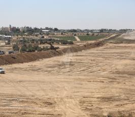 انشاء المنطقة العازلة على الحدود بين غزة ومصر ‫(37552653)‬ ‫‬