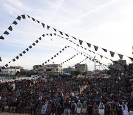 مهرجان الوفاء للشقاقي والشهداء في رفح