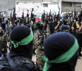 مسير عسكري لفصائل المقاومة بغزة في الذكرى الخامسة لاغتيال الجعبري ‫(37552645)‬ ‫‬