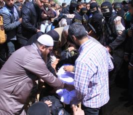 بالصورجماهير غفيرة تُشيع جثمان الشهيد أبو احمد عابد أحد قيادات سرايا القدس شمال قطاع غزة ‫(29680038)‬ ‫‬
