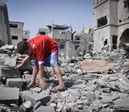 قصف منازل 2014