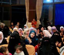العرس الجماعى الذى يضم 50 أسيراً محررأ من محررى صفقة وفاء الأحرار بغزة