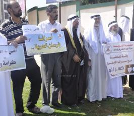  وقفة تضامن مع الاسرى