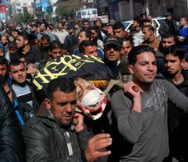 جماهير غفيرة تشيع جثامين شهداء سرايا القدس