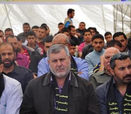حركة الجهاد شمال غزة تنظم وقفة وخيمة تضامنية مع الاسرى