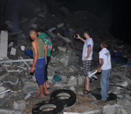 قصف منزل 2014