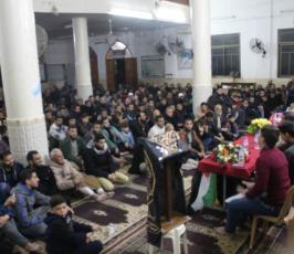 القائد ماجد الحرازين بمسجد الفضيلة في مدينة غزة ‫(42926600)‬ ‫‬.jpeg