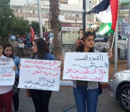 وقفة تأكيدا على الحريات ورفض للإعتداء الأجهزة الأمنية ‫(31647120)‬ ‫‬