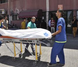 شهداء وجرحى في غارة على سيارة مدنية في بلدة بني سهيلا شرق خانيونس‏