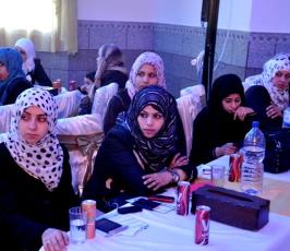 احتفال حاشد للإتحاد الاسلامى بمناسبة يوم المحاسب الفلسطينى