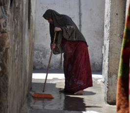 بالصور:تعرف على حياة سكان المخيمات الفلسطينية في غزة
