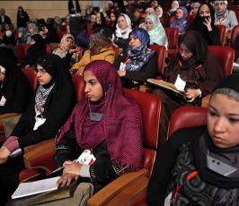 تقرير مصور عن افتاح مؤتمر الشباب والصحوة الاسلامية - 1