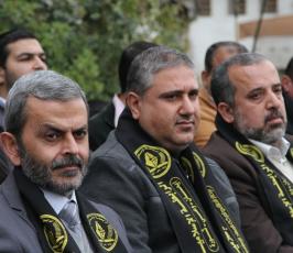 بالصور:الرابطة الإسلامية تنظم حفل تأبين للفقيد الأستاذ ياسر الجعبري