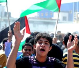 مسيرات حاشدة بذكرى يوم الارض الفلسطينى بشمال قطاع غزة