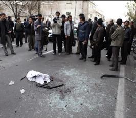 تقرير مصورعن حادث الانفجار في طهران