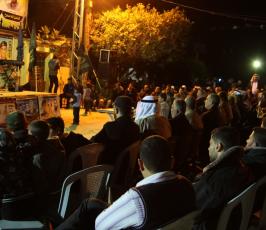 الجهاد تنظم مهرجان تأبيني لشهداء ال الدحدوح