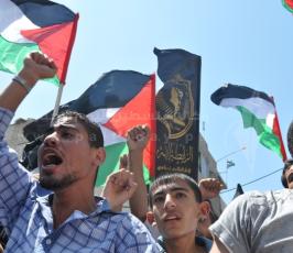 غزة: جماهير حاشدة تشارك بمسيرة يوم القدس العالمي