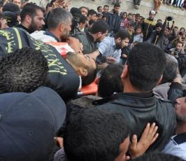 سرايا القدس تودع شهدائها في مسيرة حاشدة بمدينة خانيونس