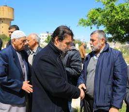 جنازة الحاج ابو نضال النخالة شقيق نائب الامين العام لحركة الجهاد الاسلامى ‫(29680045)‬ ‫‬