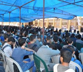 ذكرى مهرجان للشقاقي بمدرسته في رفح