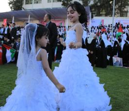 حفل زفاف جماعي لـ 4000 عريس غزي ‫(1)‬ ‫‬