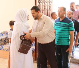 قيادة الجهاد الإسلامي بغزة تقدم التهنئة لعوائل الشهداء بعد أداء مناسك الحج ‫(35127822)‬ ‫‬.jpeg