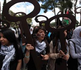 الفلسطينيون يحيون ذكرى النكبة في رام الله