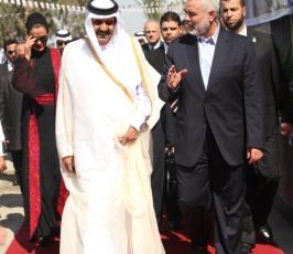 مراسم استقبال أمير دولة قطر والوفد المرافق له