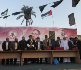 الجهاد الإسلامي تقيم مهرجان الوفاء للشقاقي والشهداء وسط قطاع غزة