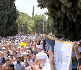 حزب التحرير ينفذ فعاليات بالأقصى