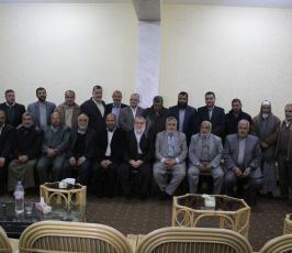  قيادة حركتي الجهاد الاسلامي وحماس يلتقيان برفح لتعزيز العمل المشترك ‫(1)‬ ‫‬