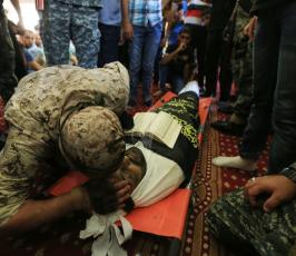 جنازة الشهيد القائد رائد الحرازين ‫(30322587)‬ ‫‬