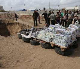 الداخلية تتلف كميات كبيرة من المخدرات (3)